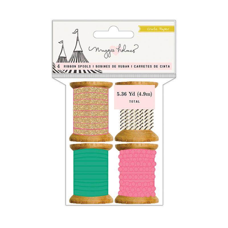Crate Paper - Maggie Holmes Carousel Ribbon Spools