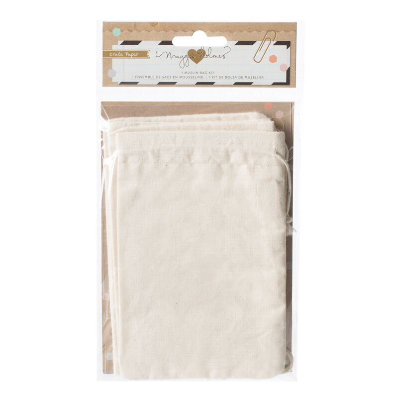 Crate Paper - Maggie Holmes Confetti - Muslin Bag & Stencil