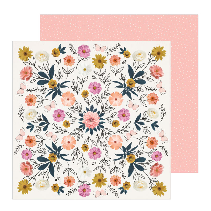 Crate Paper - All Heart 12x12 Patterned Paper - Wild