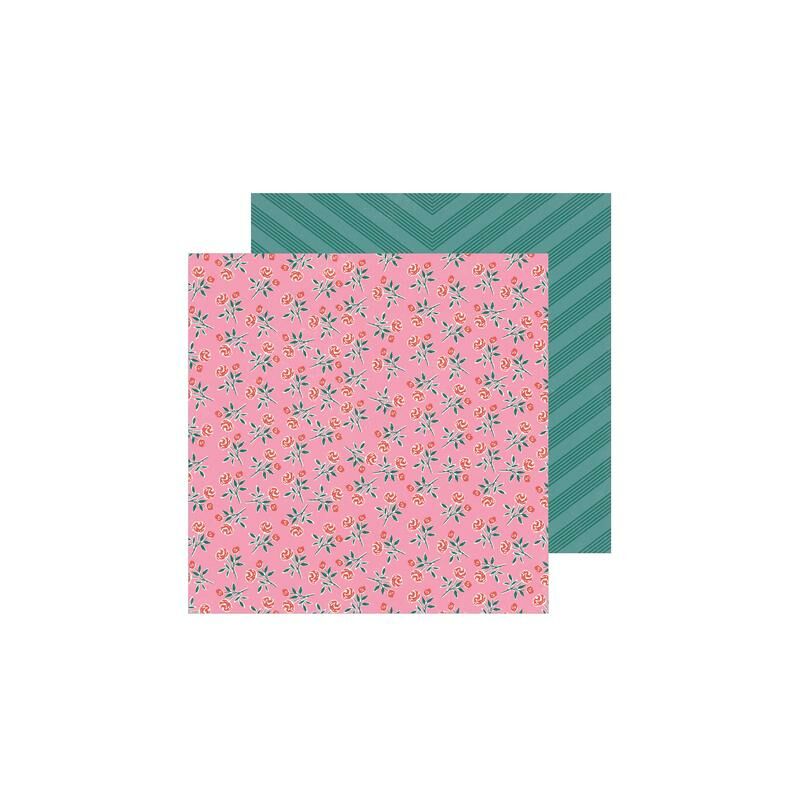 Crate Paper - All Heart 12x12 Patterned Paper - Rosie