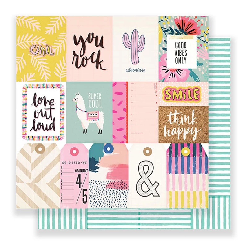 Crate Paper - Good Vibes 12x12 Paper - So Chill