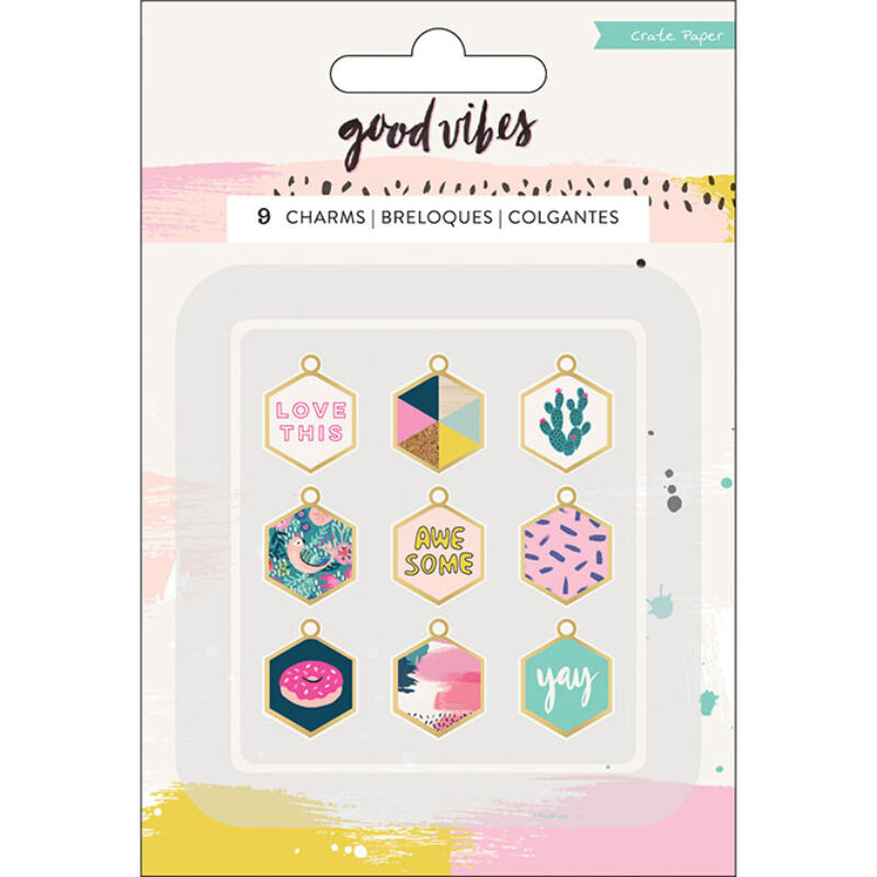 Crate Paper - Good Vibes Charm