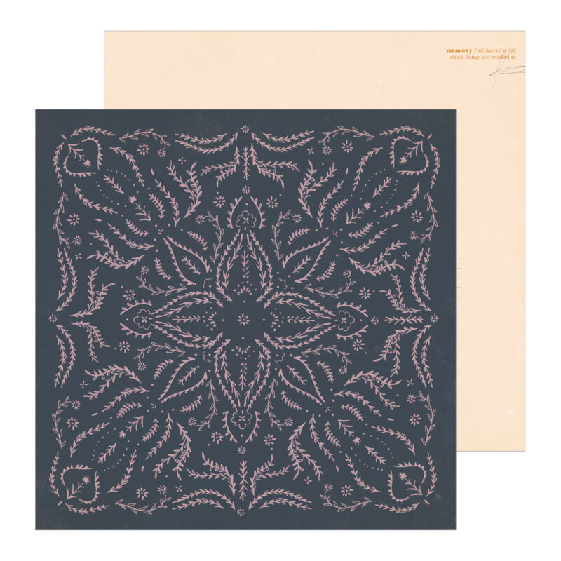 Crate Paper - Maggie Holmes - Heritage 12x12 Patterned Paper - Embroidered