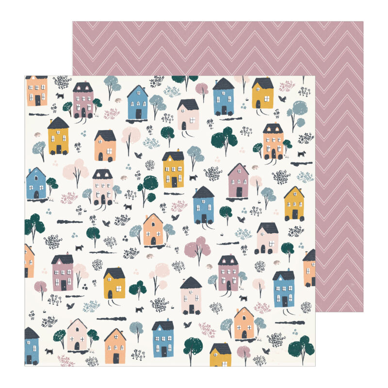 Crate Paper - Maggie Holmes - Heritage 12x12 Patterned Paper - Homestead