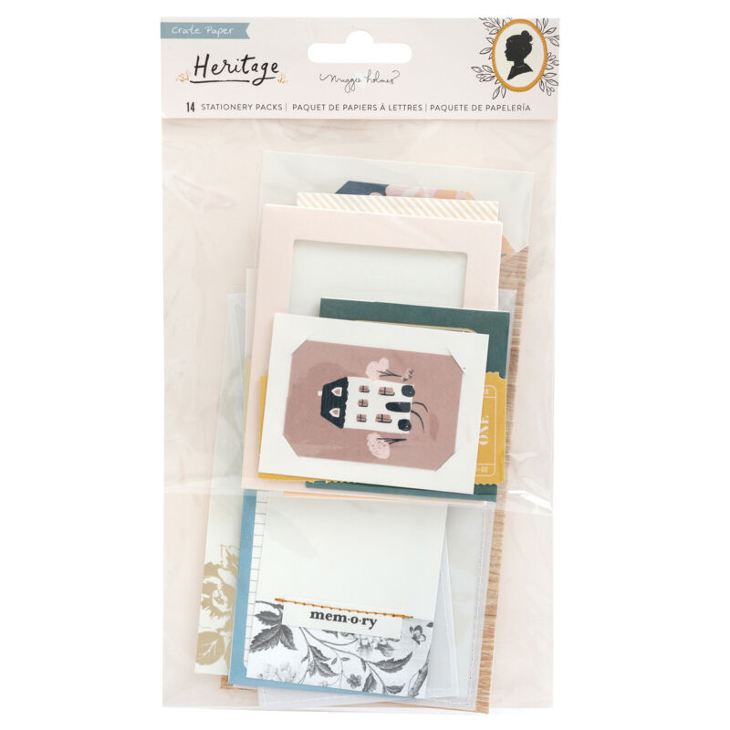 Crate Paper - Maggie Holmes - Heritage Stationary Pack (14 Piece)