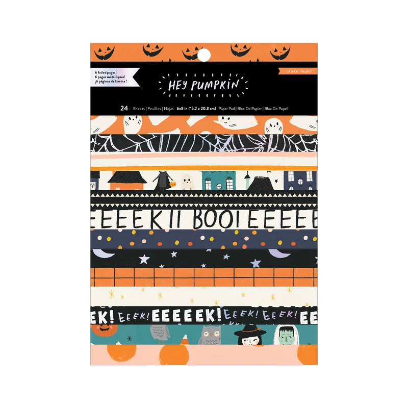 Crate Paper - Hey, Pumpkin 6x8 Paper Pad (24 Sheets)