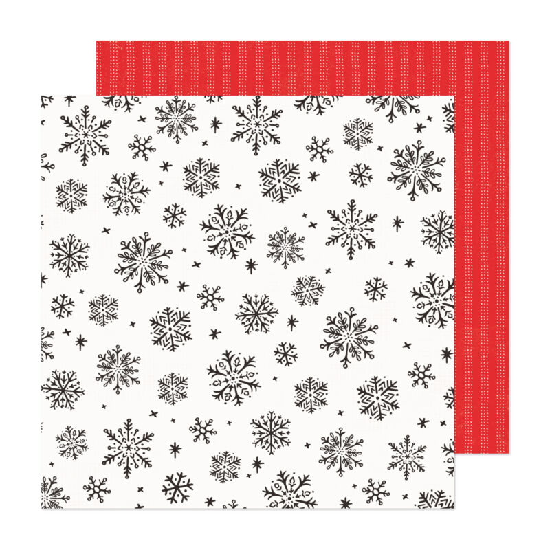 Crate Paper - Hey, Santa 12x12 Paper - Sweet December