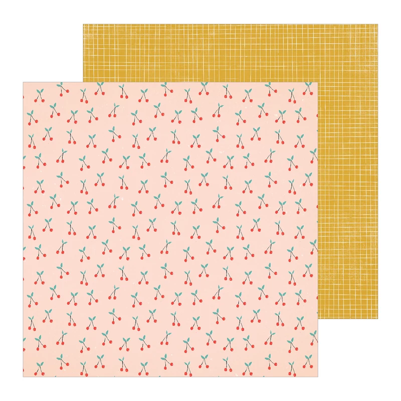 Crate Paper - La La Love 12x12 Patterned Paper - Sugar Sugar