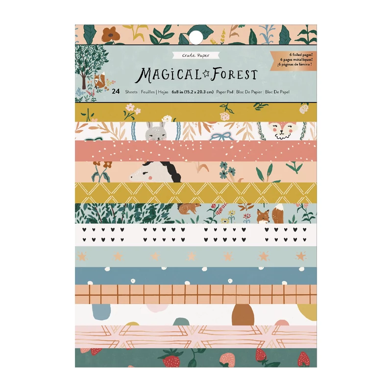 Crate Paper - Magical Forest 6x8 Paper Pad (24 Sheets)