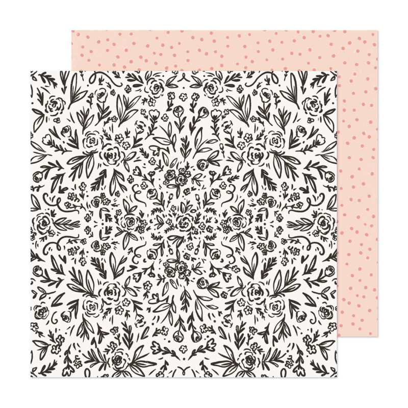 Crate Paper - Maggie Holmes - Marigold 12x12 Patterned Paper -  Freshly Picked