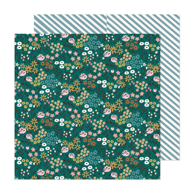 Crate Paper - Maggie Holmes - Marigold 12x12 Patterned Paper -  Best Day