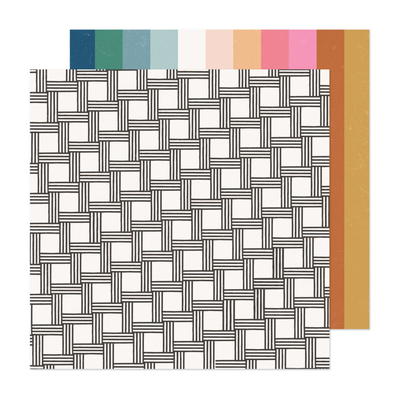 Crate Paper - Maggie Holmes - Marigold 12x12 Patterned Paper -  Dream Big