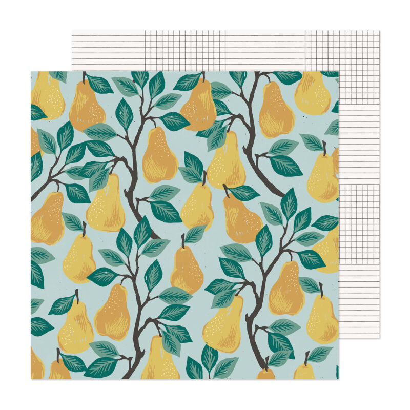Crate Paper - Maggie Holmes - Marigold 12x12 Patterned Paper -  Harvest