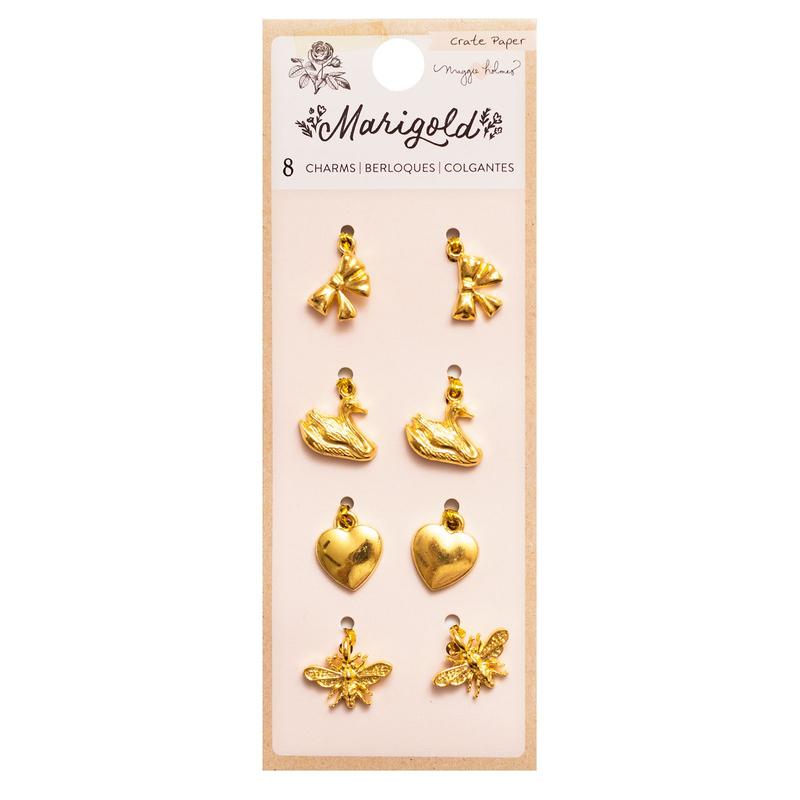 Crate Paper - Maggie Holmes - Marigold Charms (8 Piece)