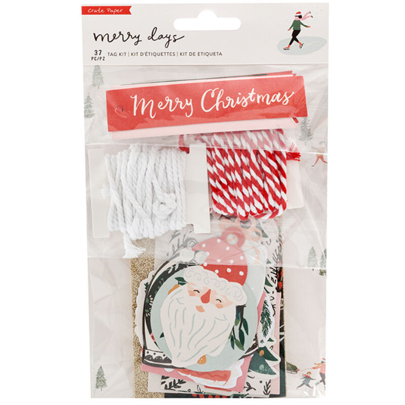 Crate Paper - Merry Days Tag Kit