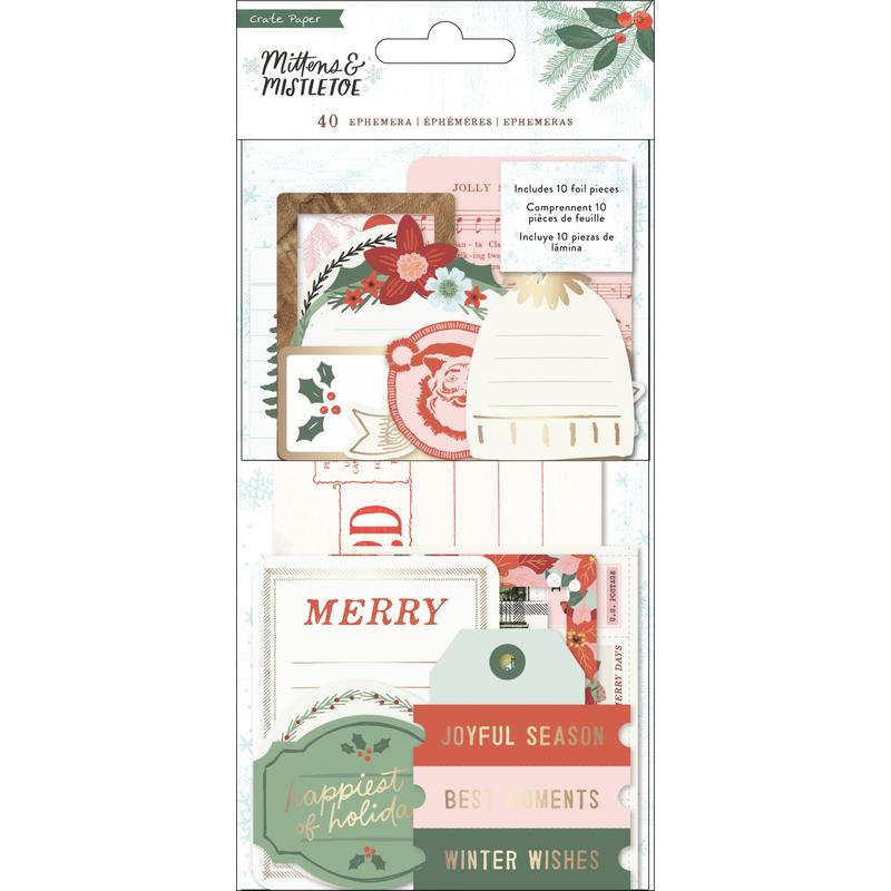Crate Paper - Mittens and Mistletoe komment kivágat