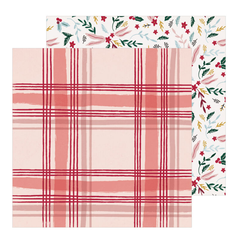 Crate Paper - Snowflake 12x12 Patterned Paper - Cabin