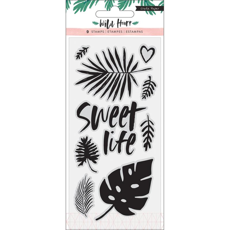 American Crafts Stamps Crate Paper Wild Heart Clear Stamp Set Pink And Paper Scrapbooking Shop American Crafts Stamps Crate Paper Wild Heart Clear Stamp Set Pink And Paper Scrapbooking Shop