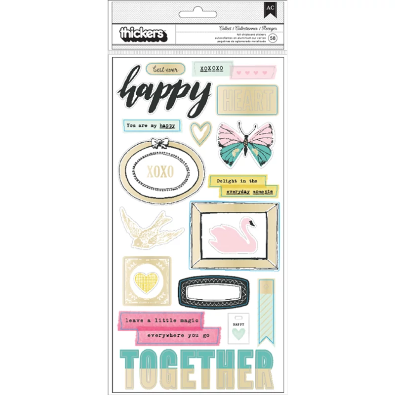 Crate Paper - Maggie Holmes Chasing Dreams Collect Chipboard Thickers
