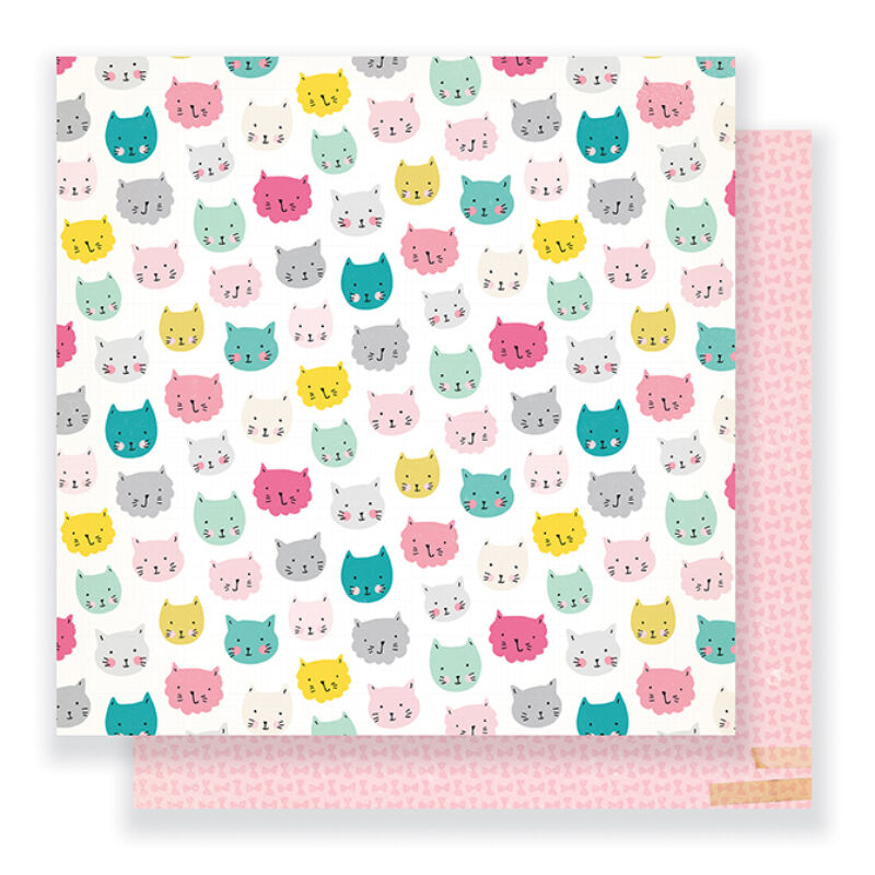 Crate Paper - Cute Girl 12 x 12 Double Sided Paper - Sassy