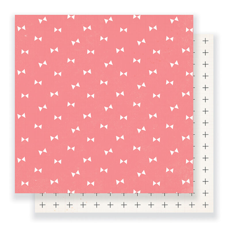 Crate Paper - Maggie Holmes - Gather 12 x 12 Double Sided Paper - Blush