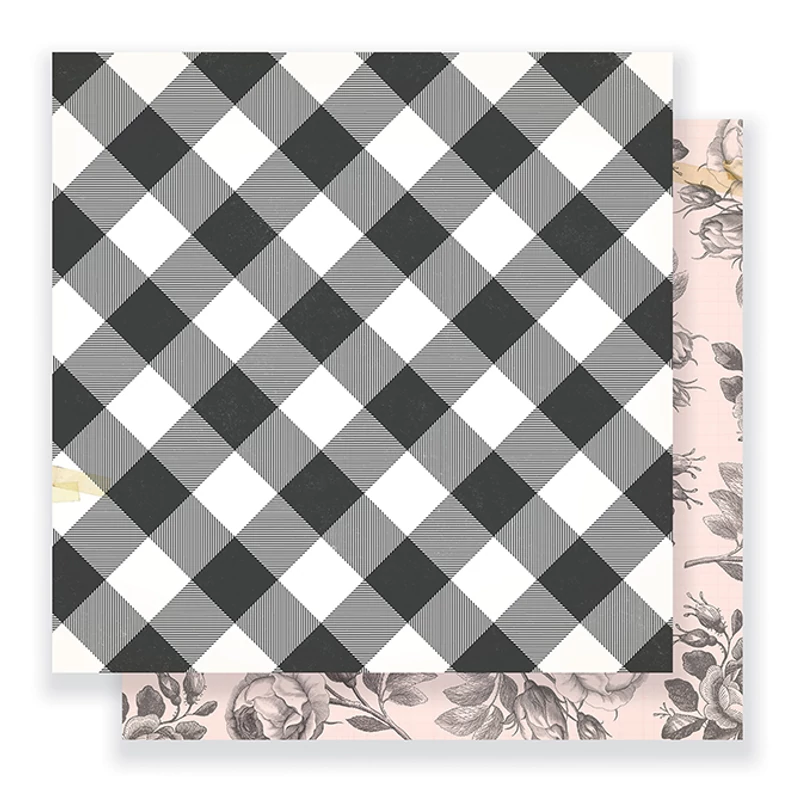 Crate Paper - Maggie Holmes - Gather 12 x 12 Double Sided Paper - Favorite