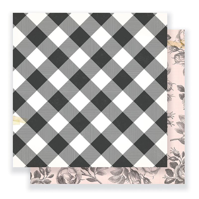 Crate Paper - Maggie Holmes - Gather 12 x 12 Double Sided Paper - Favorite