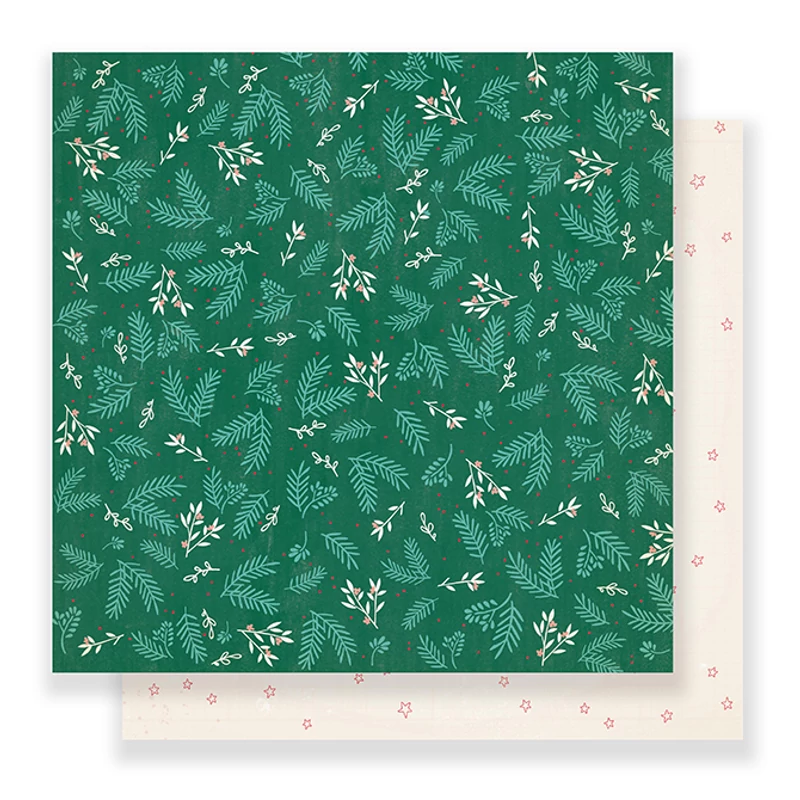Crate Paper - Falala 12x12 Paper - Mistletoe