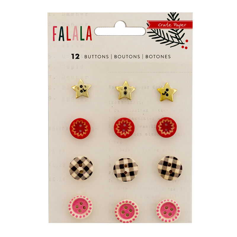 Crate Paper - Falala Buttons