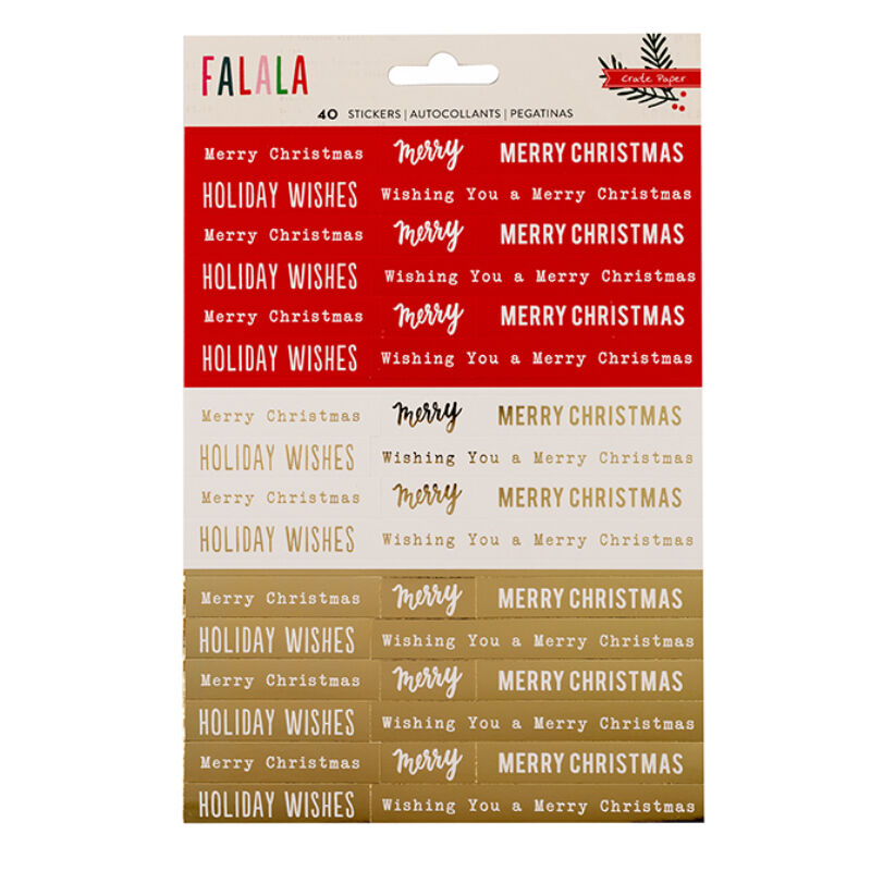 Crate Paper - Falala Phrase Stickers