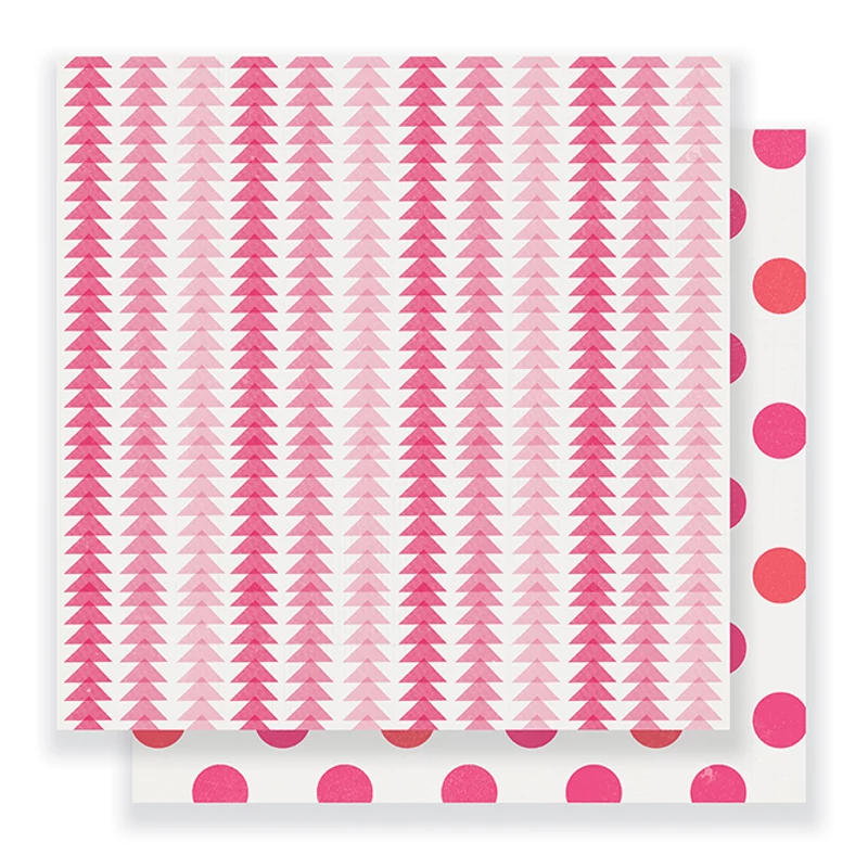 Crate Paper- Heart Day 12x12 Double Sided Paper - Delightful