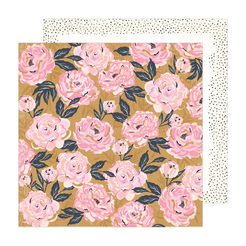 Crate Paper - Maggie Holmes - Sunny Days 12x12 Patterned Paper -  Splendor