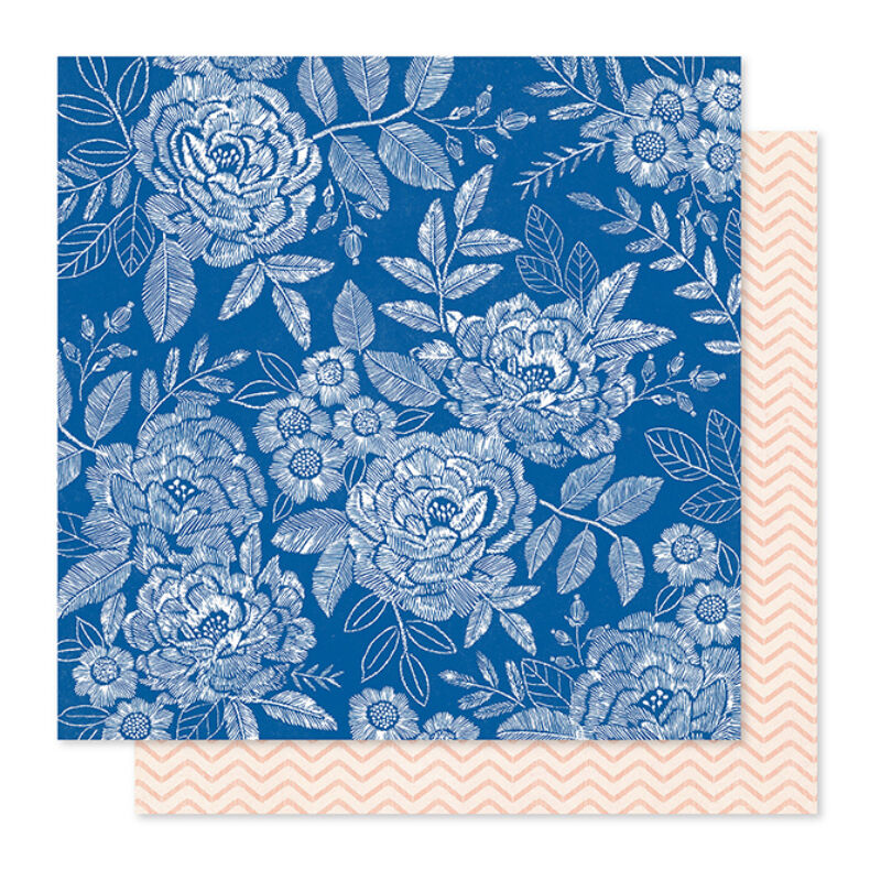 Crate Paper - Maggie Holmes - Willow Lane 12x12 Paper - Sweet Rose
