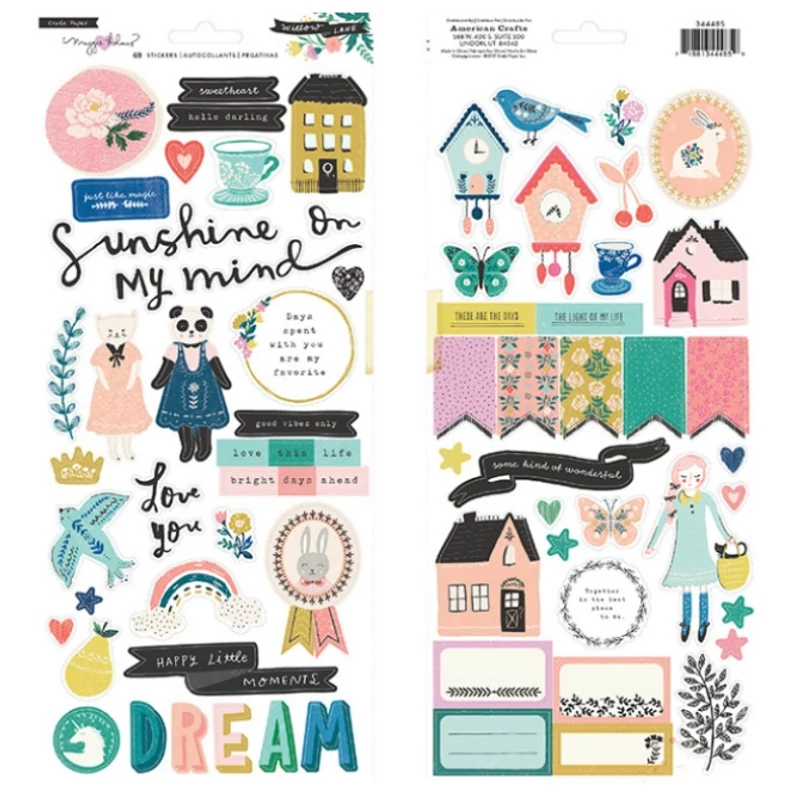 Crate Paper - Maggie Holmes - Willow Lane 6x12 Stickers