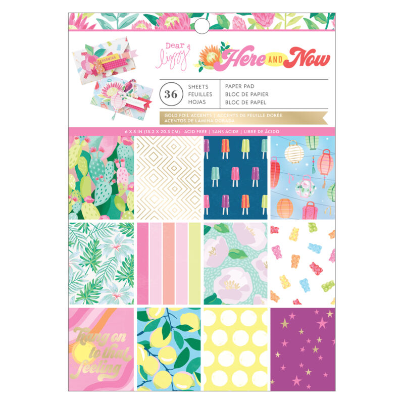 Dear Lizzy - Here and Now 6x8 Paper Pad (36 Sheets)