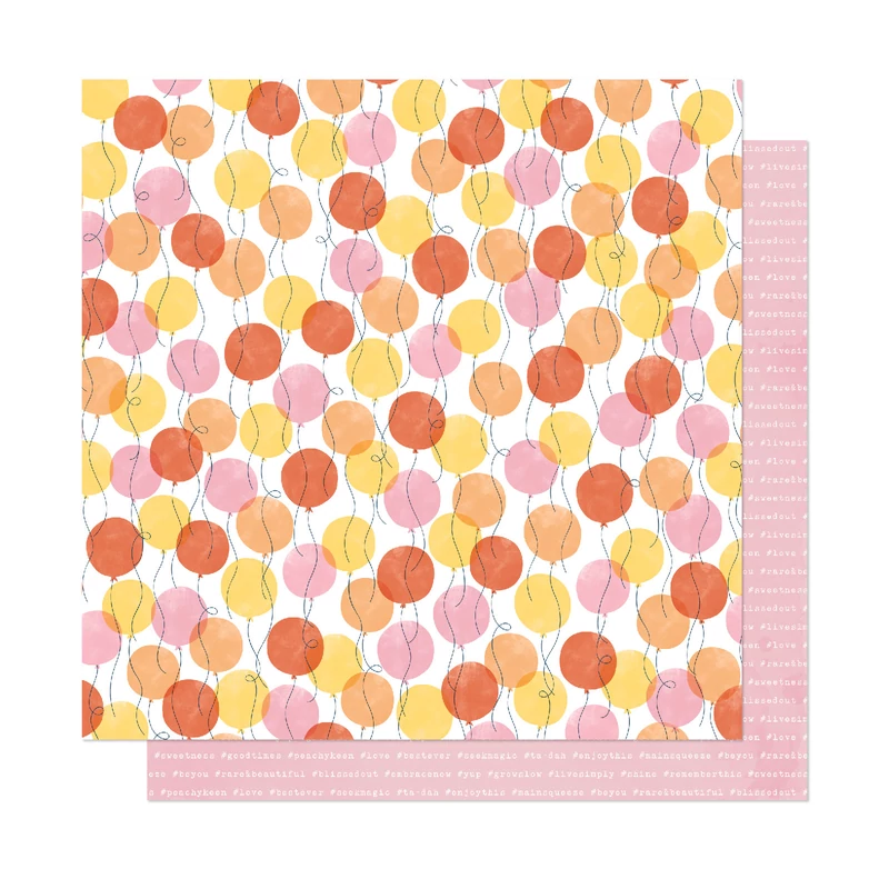 Dear Lizzy - It's All Good 12x12 Patterned Paper - Good Times