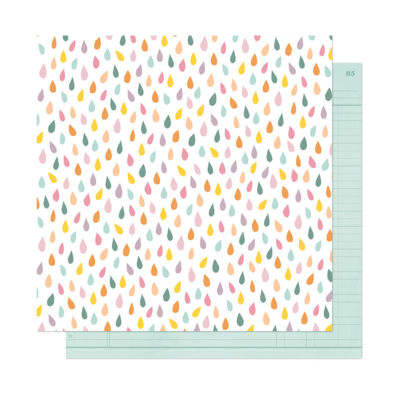 Dear Lizzy - It's All Good 12x12 Patterned Paper - Embrace Now