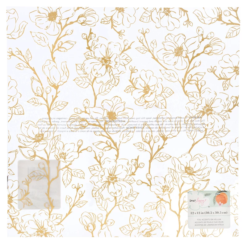 Dear Lizzy - It's All Good 12x12 Specialty Paper - Vellum
