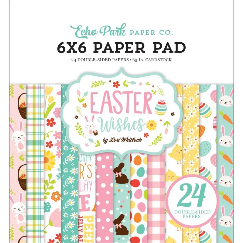 Echo Park - Easter Wishes 6x6 Paper Pad (24 Sheets)