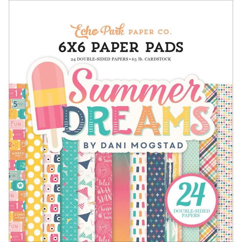 My Favorite Summer 6x6 Paper Pad - Echo Park Paper Co.