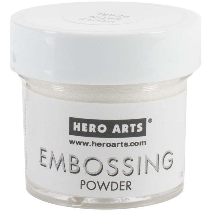 Hero Arts Embossing Powder - fehér gyöngyház