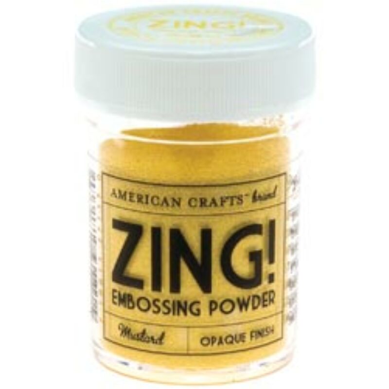 Zing! Opaque Embossing Powder - Mustard