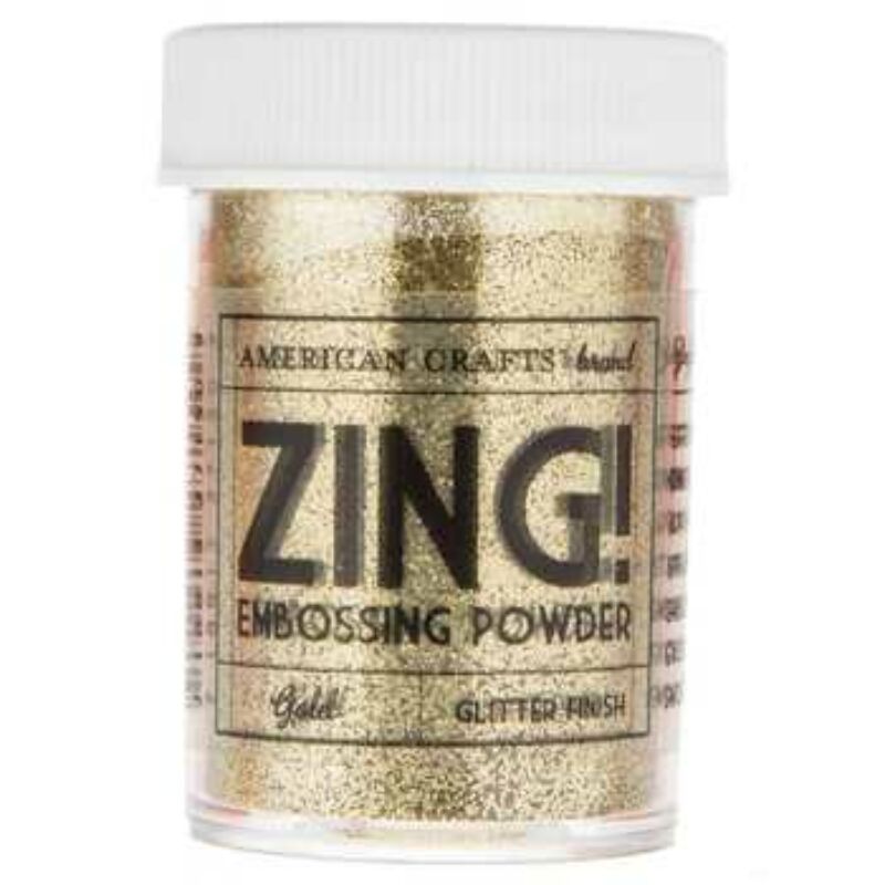 Zing! Opaque Embossing Powder - Gold Glitter