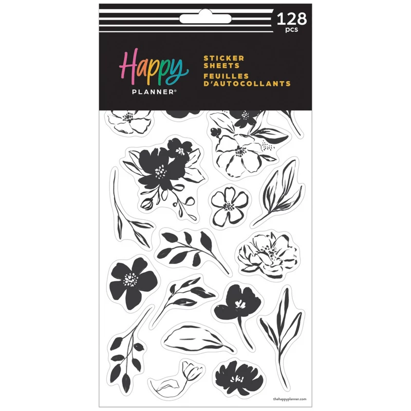 Happy Planner - Sketchy Florals Value Pack Stickers