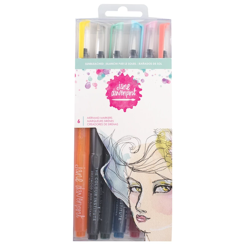 Jane Devanport Mermaid Markers - Sun Bleached