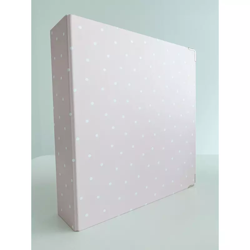Kimidori Colors - 9x12 Album - Pink Polka Dots