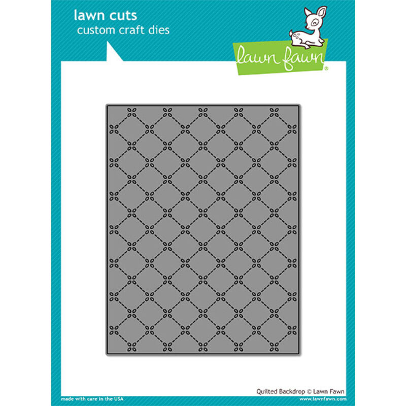 Lawn Fawn Die - Quilted Backdrop 