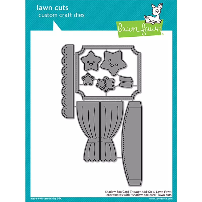 Lawn Fawn Die Set - Shadow Box Card Theater Add-On