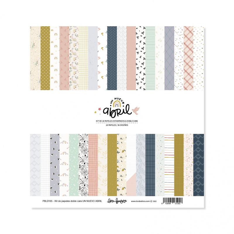 Lora Bailora - Un Nuevo Abril 12x12 Paper Pack
