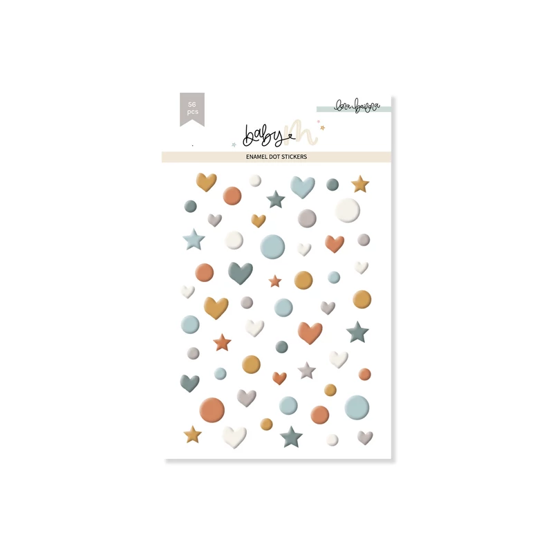 Lora Bailora - Baby M Enamel Dots - Azul
